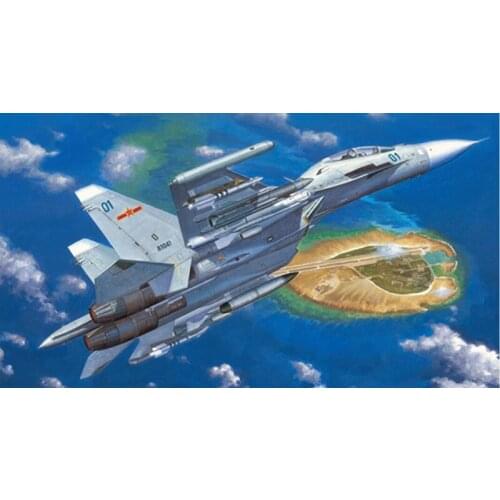Trumpeter 01659 1/72 Russian Su-30MKK Flanker G Fighter Bomber Aircraft Model TH05677-SMT6
