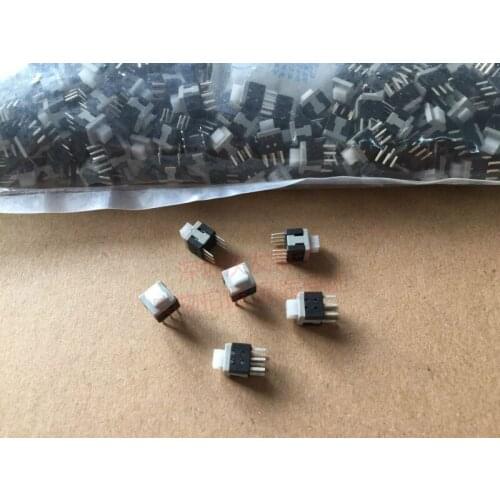 [VK] Button switch with lock button 5.8*5.8MM flat head vertical self-locking switch 6 foot feet