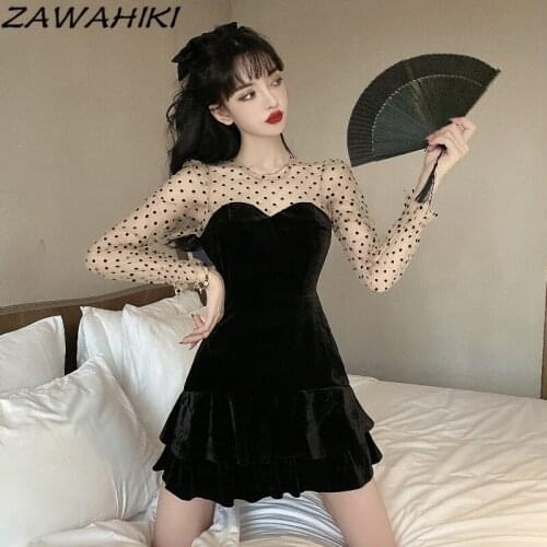 Женские стильные платья ZAWAHIKI China At AliExpress