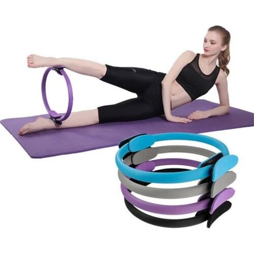Hot 6 Color Women Fitness Kinetic Resistance Circle Yoga Circle Pilates Sport Magic Ring Gym Workout Pilates Accessories 20#4