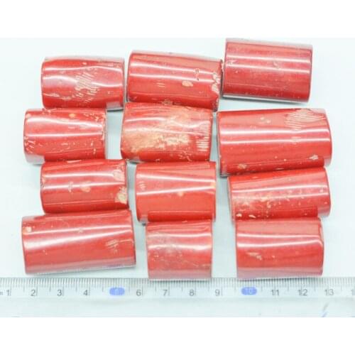 12PCS / Moment large natural red coral beads