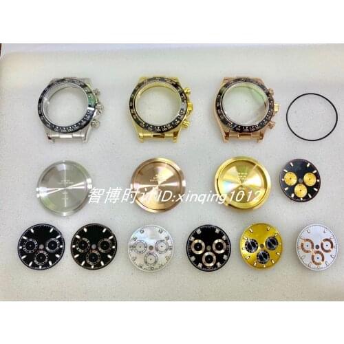 Jewe hy juilli watch accessories are suitable for J labor Ditong case 7750 movement can use 316L steel case