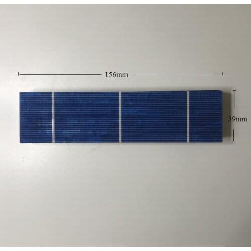 ALLMEJORES DIY Solar panel Polycrystalline 0.5V mini solar cells 156mm*39mm 18.4% effencicy A grade paniel solar china 50pcs/lot