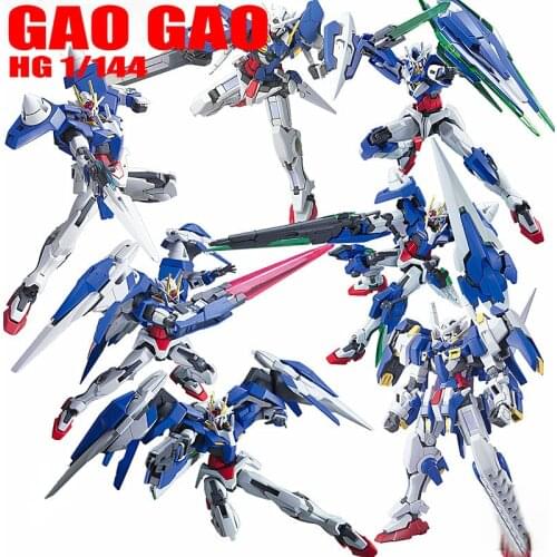 GAOGAO HG1/144 00 Gundam Seven Sword 00R Exia GN-006 Virtue Arios Action figure Assemble Model Toys
