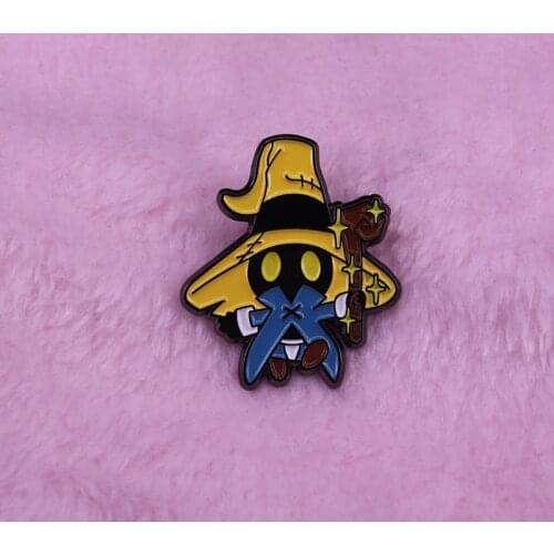 Final Fantasy Vivi pin cute black mage magic party favor