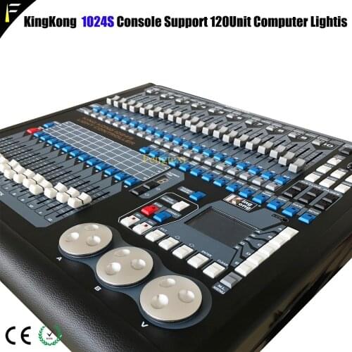 Kk 1024S Creator Console Moving Head Light Conputer Controller Light Show Light Sound Synchronization Controller Incl Fligt Case