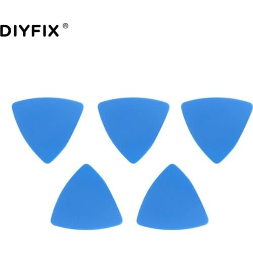 DIYFIX 5Pcs Mobile Phone Opening Tools Plastic Guitar Picks Pry Opener for iPhone iPad PC Tablet Disassemble Repair Tools Set