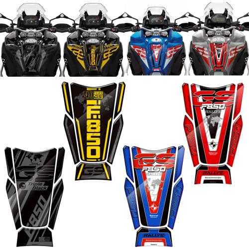 For BMW F850GS Adventure 40 Year Decals 2019-2021 Motorcycle Tank Pad Protector Sticker