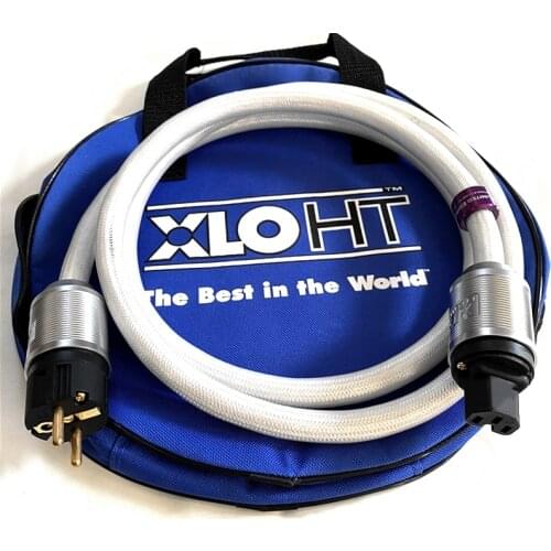 XLO Aluminum Alloy Unlimited Audio Power Cable 15A US / EU Plug Version 1.8M