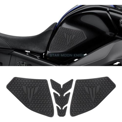 Motorcycle Tank Pad Non-slip Side Fuel Tank Stickers Waterproof Pad Rubber Sticker Traction Pad For Yamaha MT-09 MT 09 MT09 2021