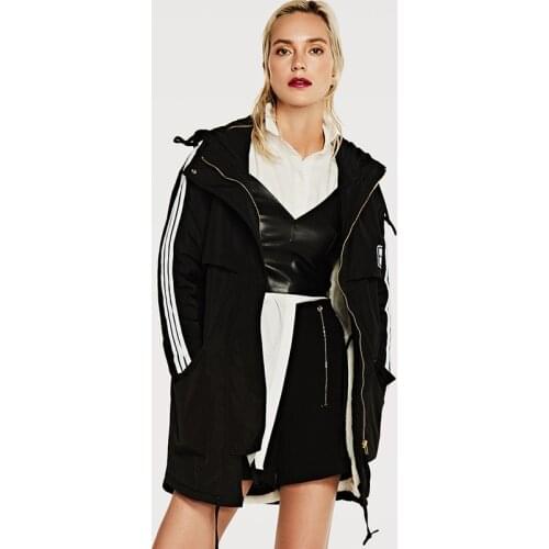 2019 Time-limited Belt Winter New Suit-dress Thickening Cotton-padded Clothes Easy Long Fund Will Code Ma'am Cotton Loose Coat