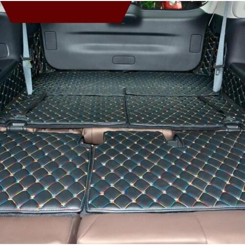 Fiber leather car trunk mat for infiniti qx60 2012 2013 2014 2015 2016 2017 2018 jx35 car accessories