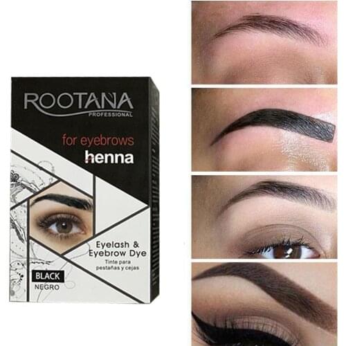 High Quality Makeup Waterproof Long-lasting Eyebrow Dye Tattoo Cream Henna Eyebrow Eyelash Eyebrow Color Eyebrow Cream