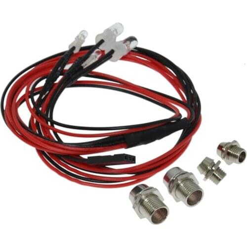 1/10 1/18 1/16 RC Model Drift Car LED Night 5mm & 3mm headlamps headlights LED Light LED for TRAXXAS HSP HPI REDCAT RC Car Parts
