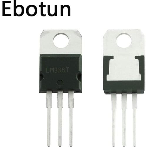 For LM338T Adjustable Voltage Regulator LM338 Three-Terminal Regulator 1.2V to 32V TO-220 5A