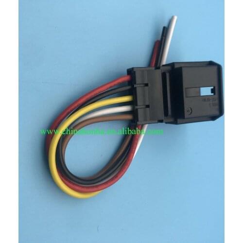 5-pin car connector LED water taillight harness modified 5P plug 5G0 972 715