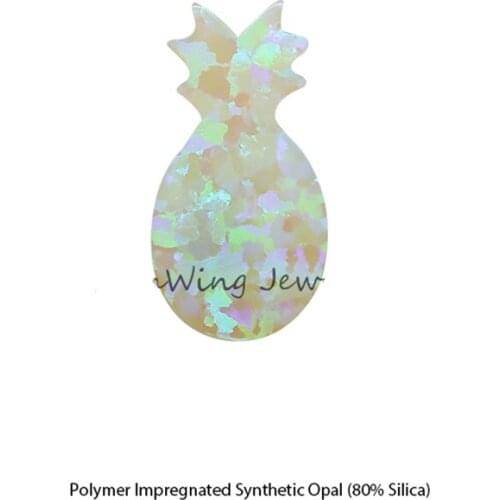 50PCS/lot 7.1*14mm Pineapple opal Synthetic Fire Opal Necklace Lab created opal beads for DIY Bracelet jewellery Natural style