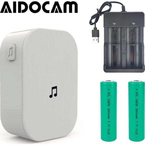 Indoor Wireless Doorbell Chime with US EU UK Plug for AIDOCAM V10 V20 V30 Smart Video Doorbell Camera