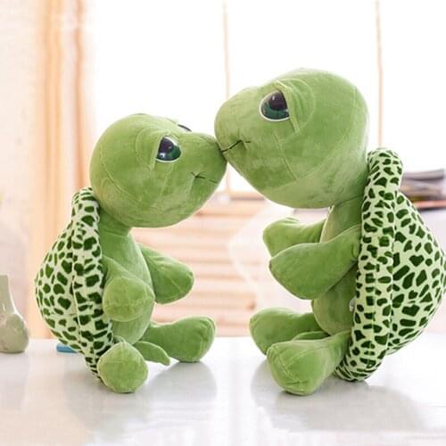 20cm Kawaii Big Eyes Turtle Plush Toys Animal Plush Doll Decoration Toy Childrens Gift