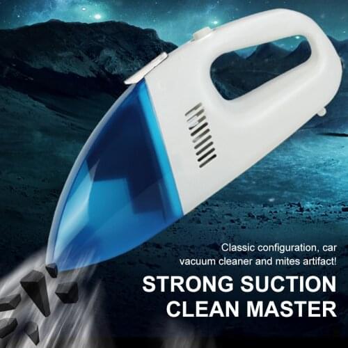Mini Car Vacuum Cleaner 12V Lighter Powered Wet And Dry Duale Use Portable Dust Vacuum Cleaner Auto Interior Accessories