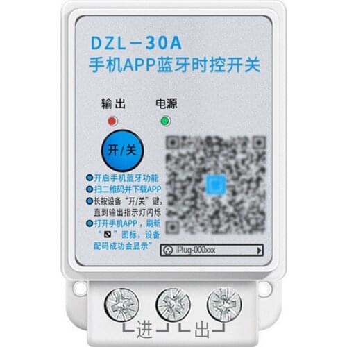 Mobile Phone APP Controller Wireless Smart Bluetooth Remote Control Time Switching Power Supply Controller Timer Time Meter