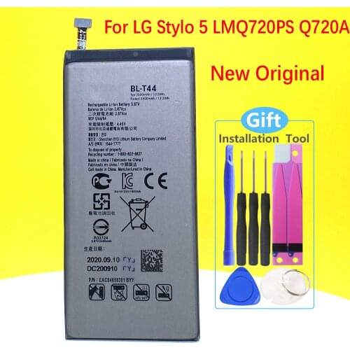 NEW Original BL-T44 For LG Stylo 5 LMQ720PS Q720A Smart Phone Battery