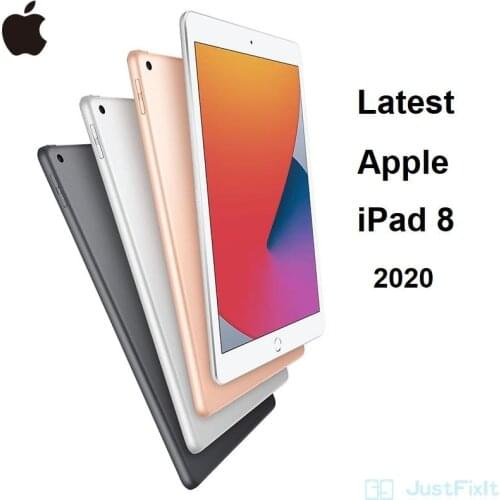 New Apple iPad 8th 2020 A12 Bionic Chip 10.2" Retina Display 32/128G Thin Slim IOS Tablet WiFi/Cellular