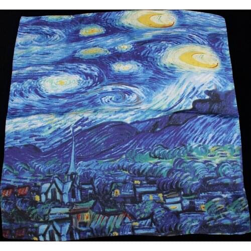 Fashion Hijab Scarves Women Fashion Print Silk Satin Scarf Female 55cmx55cm Luxury Brand Square Shawls Head Scarfs For Ladies