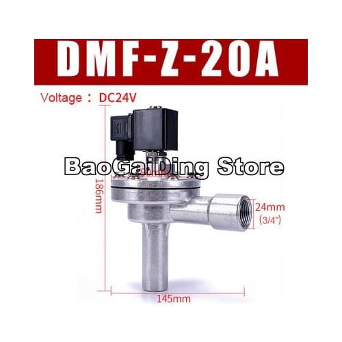 Pneumatic Control Valve DMF-Z-20A DCF-Z-20 DCF-Z-25 DMF-Z-20 DMF-Z-25 Electromagnetic Pulse Valve Bag Type Dust-wiper System