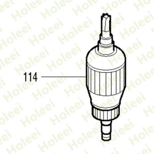 Rotor Motor Armature for MAKITA HR3000C 513518-7 AC220-240V Power Tool Accessories Electric tools part
