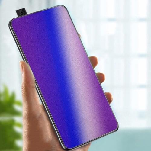 Matte Anti Blue Tempered Glass For Honor 9X Pro 9A 9C 8X Max 8A Screen Protector For Honor X10 10 Max 10X 8 9 Lite Frosted Glass