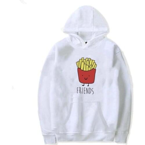 Women French fries Graphic Hoodie for Women Anime graphic Hoodie Cool Hoodie kawaii clothes sweatshirt long sleeve hoodie
