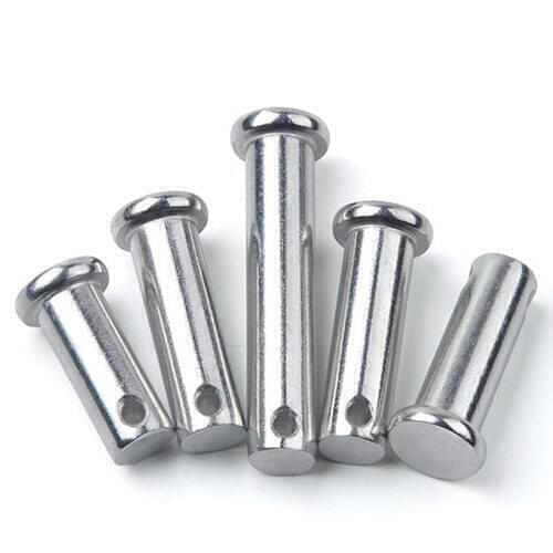 1pcs M12 flat head With holes Cylindrical pin Locating pins GB882 standard 304 stainless steel 30mm-120mm Length