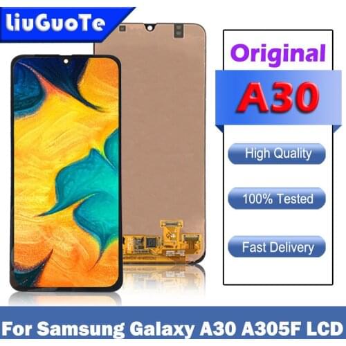 100% Original tested For SAMSUNG GALAXY A30 A305 A305F A305FD A305A Lcd display Touch Screen Digitizer Assembly