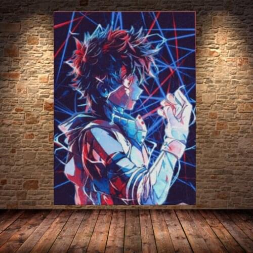 Anime BNHA Deku Manga design Poster Canvas Wall Art Decoration prints for living Kid Children room Home bedroom decor painting