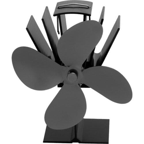 Powerless Fan For Fireplace Stoves Quiet Operation For Wooden Log Burner Fireplace Heat Powered Stove Fan Indoor beneficial