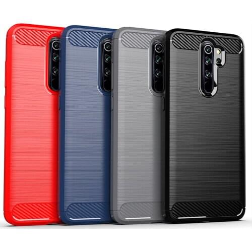 Carbon Fiber Case For Xiaomi Redmi Note 8 pro Carbon Fiber Case for Redmi Note 7 5A Prime 4X 4 5 Plus Pro TPU Silicone Case