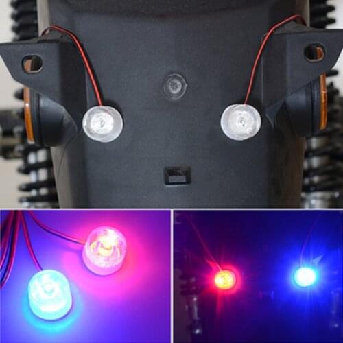 Electric Vehicle Decorative Lights Super Bright Led Brake Tail Light Motorcycle Modified Parts General Warning Light 12V 85V