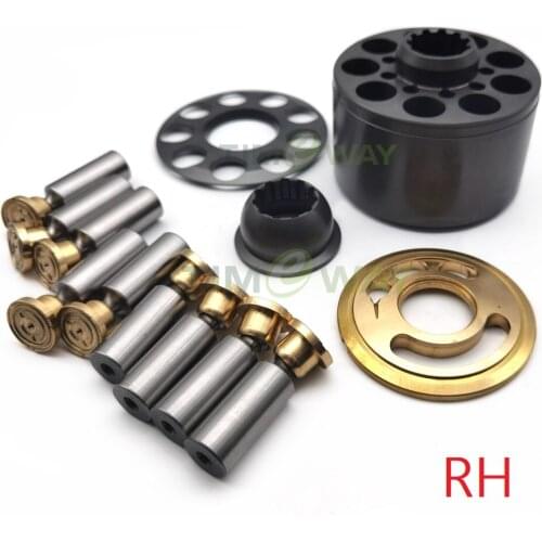 Pump parts K5V80 for repair Kawasaki hydraulic piston pump cylinder black valve plate retainer plate