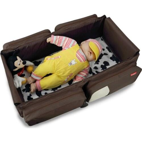 Baby diaper bag Big capacity Travel cot bag bolsa maternidade para bebe Multifunction women messenger bag insular stroller bag