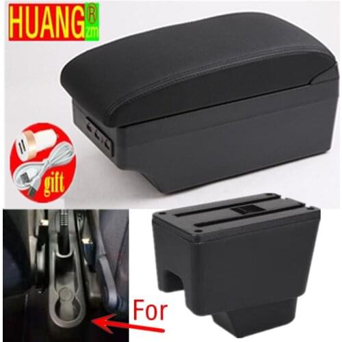 For Renault Kaptur Armrest KAPTUR Retrofit parts dedicated Car Armrest box Center Storage box car accessories Interior with 3USB