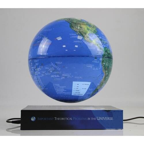 Home Decoration Magnetic Levitation 8 Inch Earth Rotated Floating Globe Book Base Festival Christmas Gift New Strange Gift
