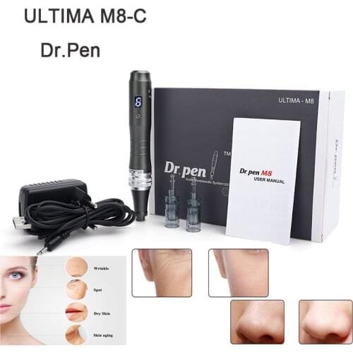 Dr. pen Ultima M8 Wireless Professional Derma Pen BB Glow Pen Electric Microneedle Therapy System High-quality Beauty Machine