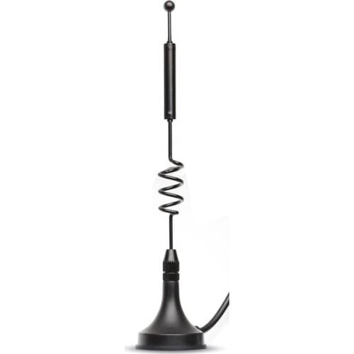 2.4G/5Ghz double frequency wifi antenna 7dbi high gain sucker aerial Copper oscillator + spring with SMA male connector NEW