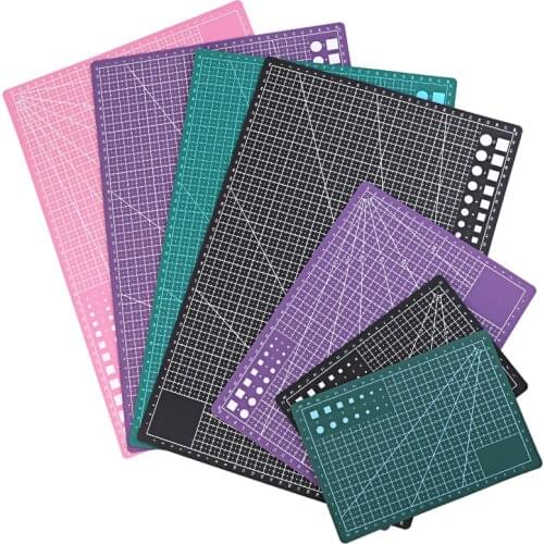 Nonvor A3/A4/A5 PVC Double-sided Self-healing Cutting Mat Patchwork Carving Pad DIY Cutting Board Lasting Non-slip Repair Tool