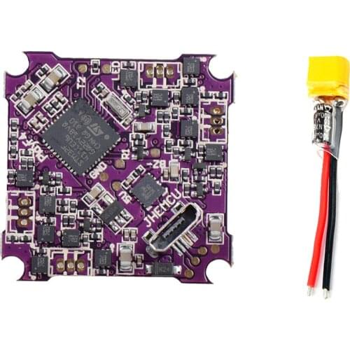 JMT Play F4 Flight Control 1-2S 4 in 1 Brushless ESC 5A BL_S + Pigtail Power Wire 100F Capacitor for DIY RC FPV Drone BWhoop