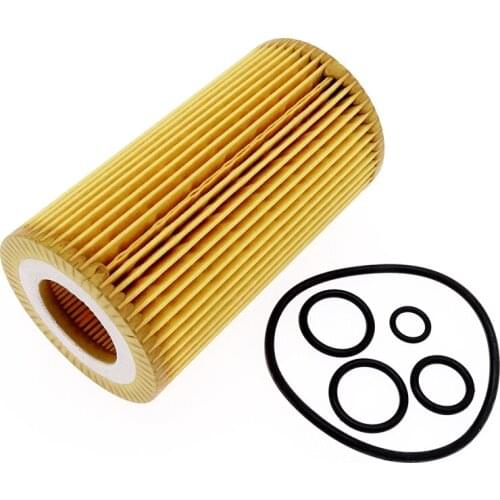 1 Set Engine Oil Filter Cartridge With O Rings For Mercedes Benz W211 0001802609 Automobiles Filters Replacement Accessories