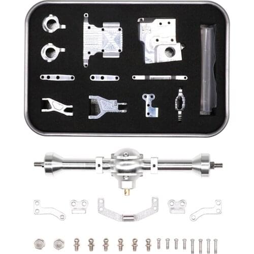 Orlando Hunter Car Model P02 Metal CNC Front Fork Rear Axle 1:32 STundra KIT Independent Suspension Upgrade Accessories