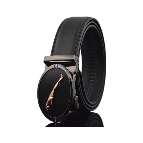 2019 Fashion Business Men Metal Belts High Quality Metal Automatic Buckle Men Strap Belts