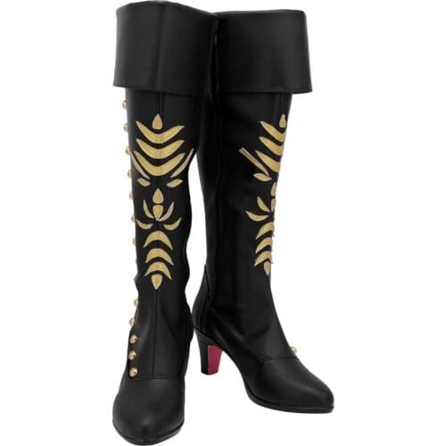 Queen Elsa Anna Cosplay Shoes Adult Girls Shoes Boots Halloween Prince Hans Henri Christophe Boots